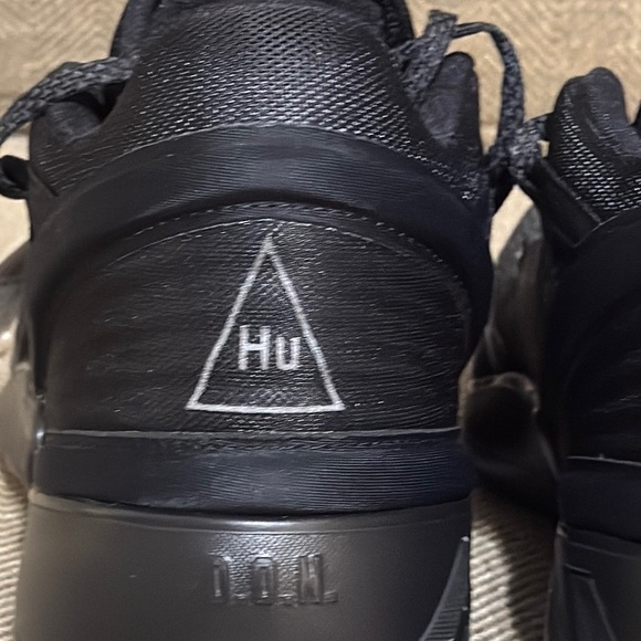 NWT Adidas Bounce DON Issue 2 Basketball GX0041 Lace up All Black Sneaker/Shoe 6 - Picture 16 of 17